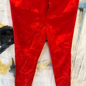 Zadig & Voltaire Red Ankle Pants